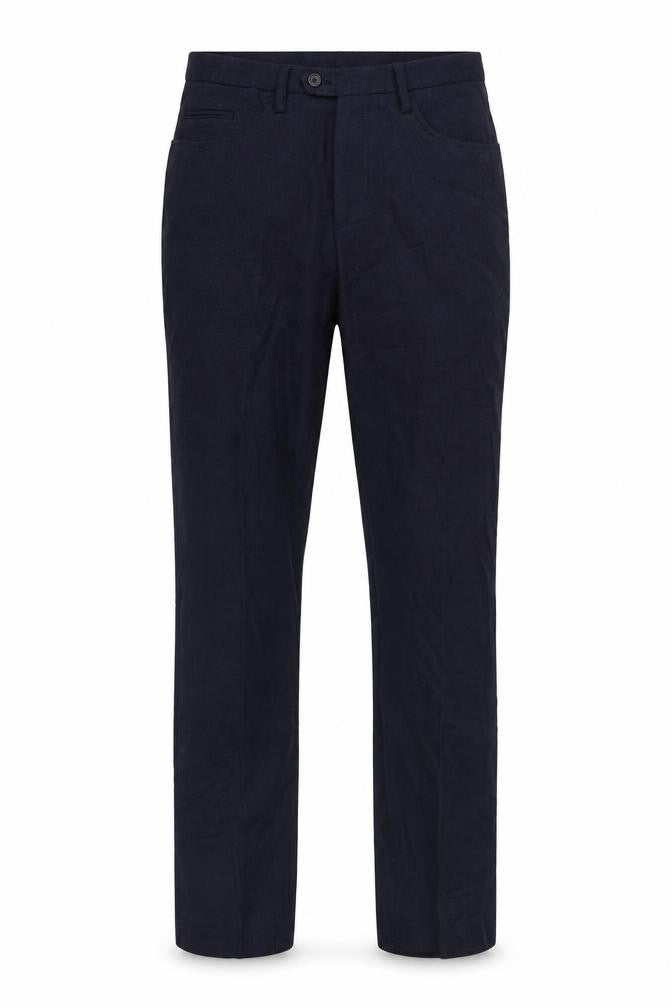 Next Men's Blue Trousers - Size 32, Classic Style