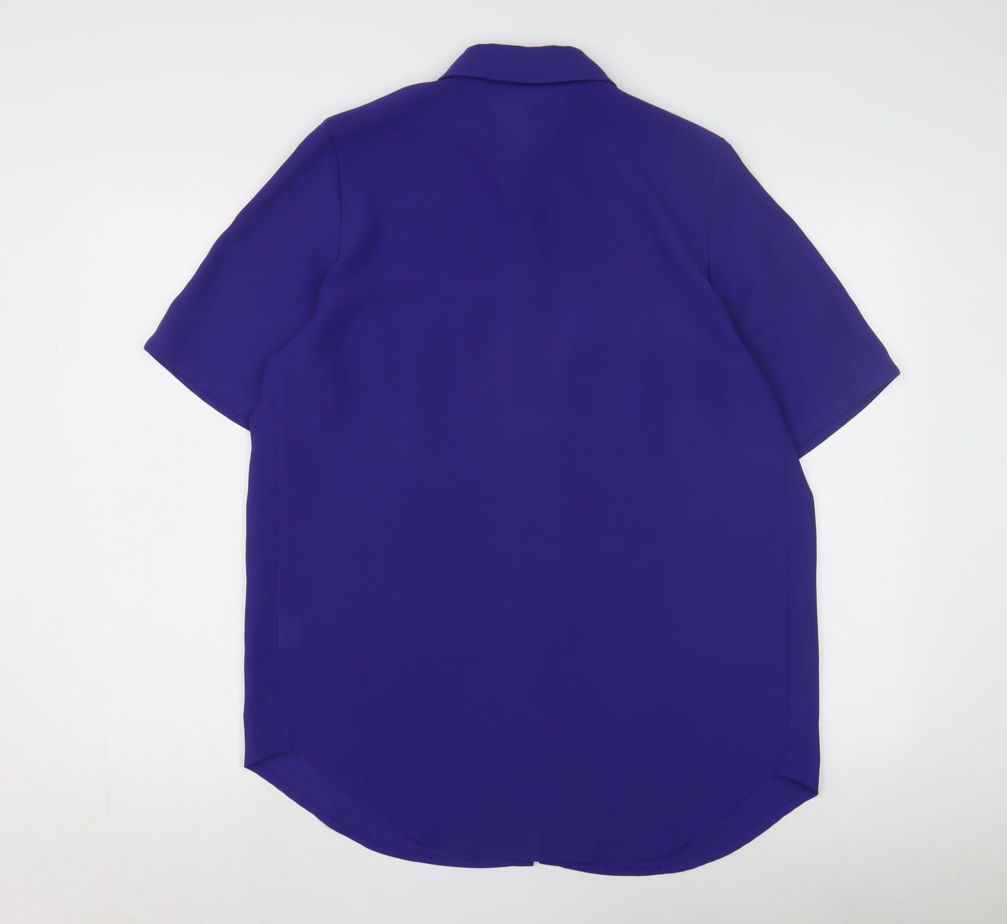 Solar Women's Purple Button-Up Shirt Size 18