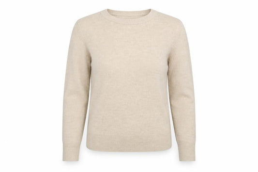 Mango Women's Beige Pullover Jumper, Size S