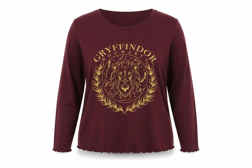 Harry Potter Gryffindor Women's Red T-Shirt XL 18-20
