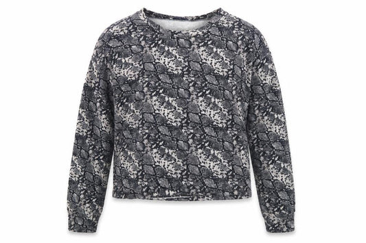 Zara Women's Multicoloured Animal Print Pullover Jumper M
