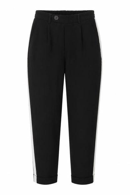 Stradivarius Women's Black Trousers - Size S