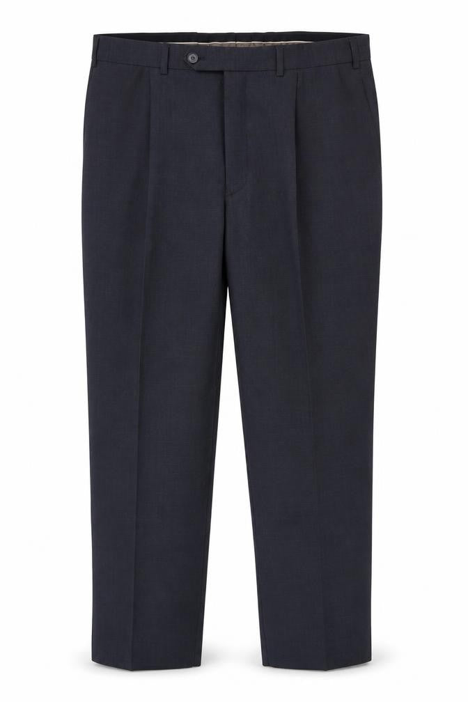 Marks & Spencer Men's Blue Wool Dress Pants 40