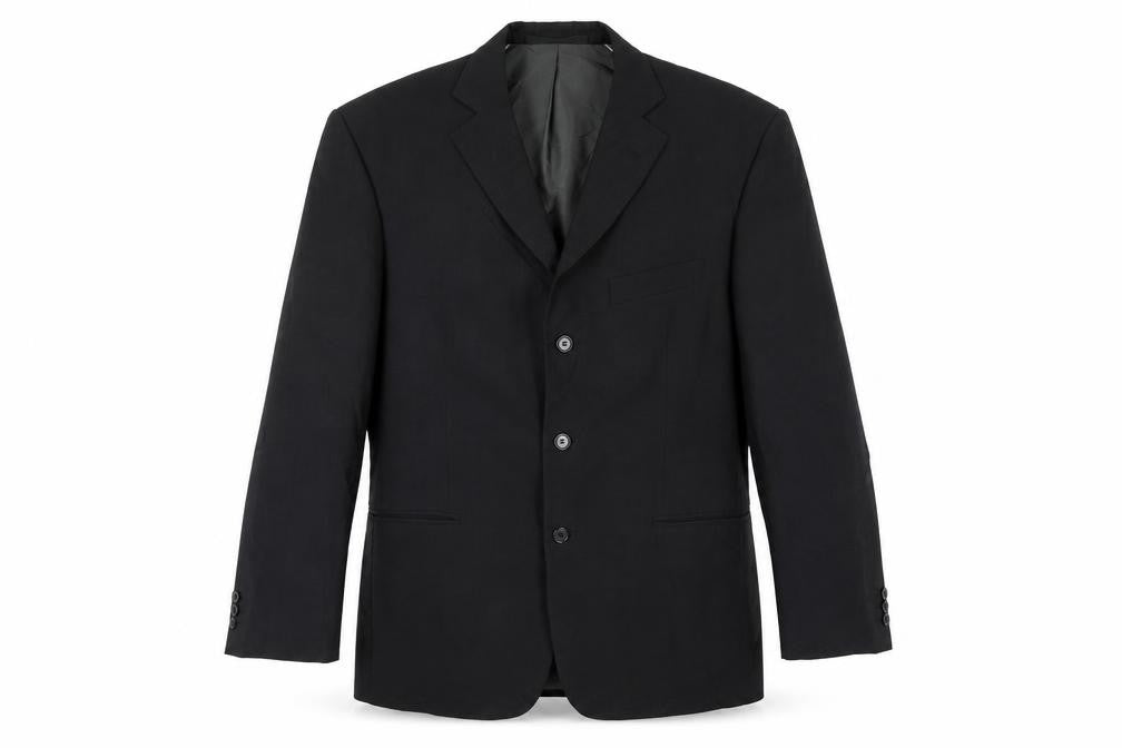 Marks & Spencer Men's Black Wool Blend Blazer 42R