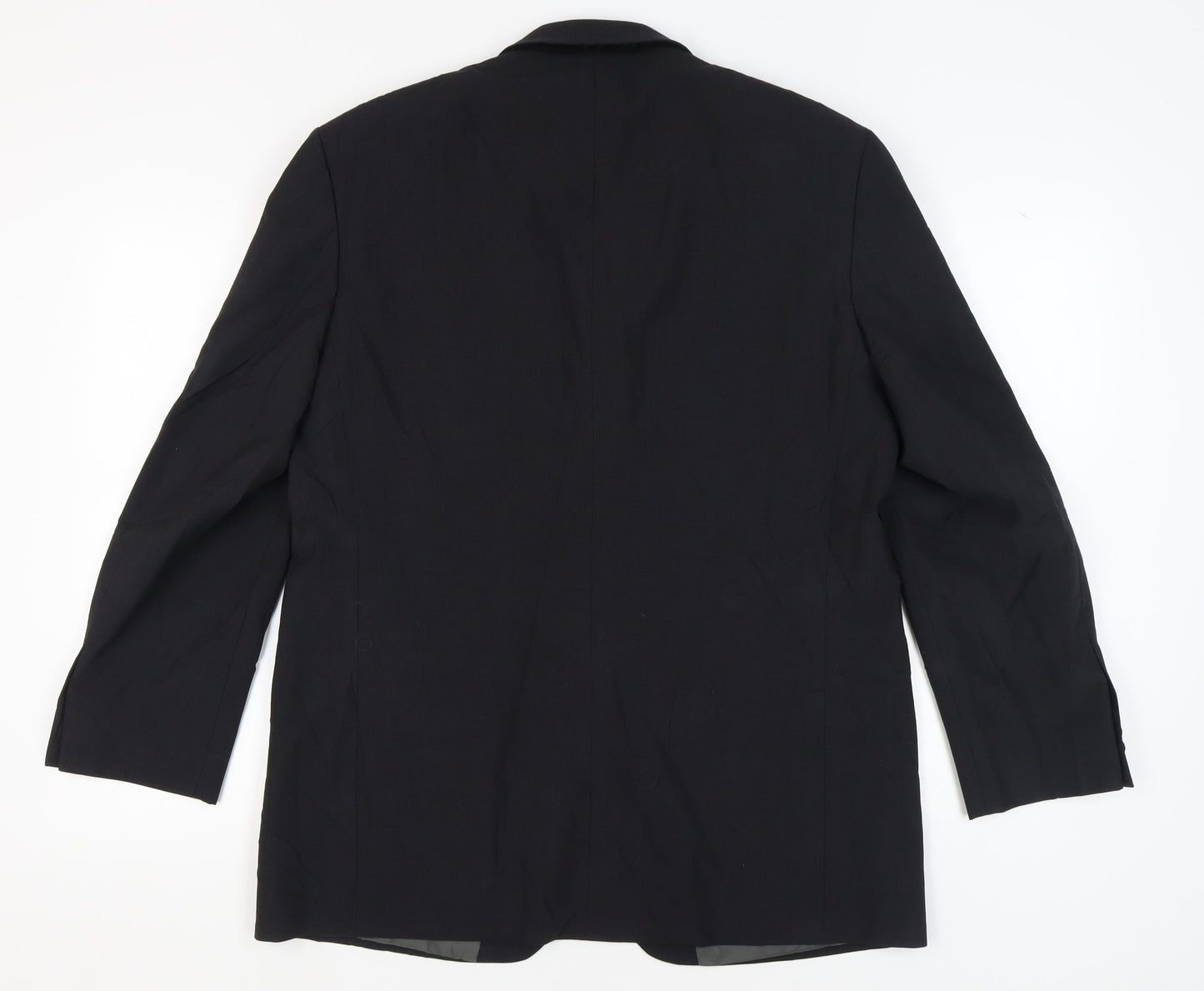 Marks and Spencer Men's Black Wool Blend Blazer 42R