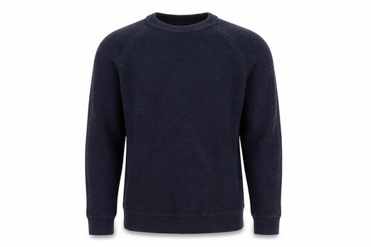 H&M Men's Black Pullover Jumper, Size S, Chunky Knit