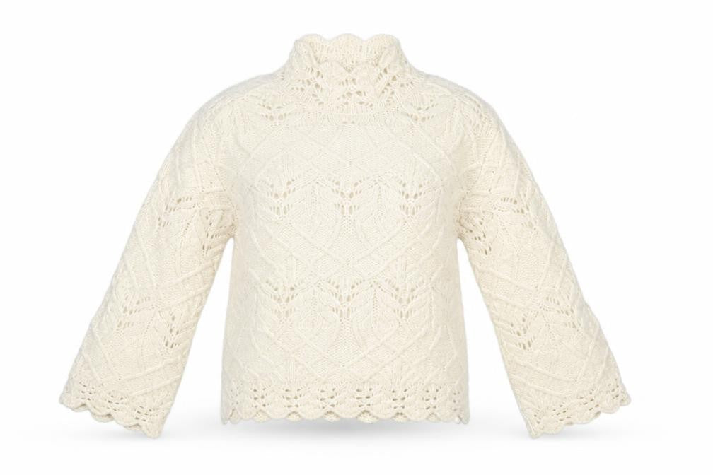 Marks & Spencer Women's Ivory Knit Pullover Jumper, Size S