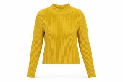 Topshop Women's Yellow Pullover Jumper, Size 8