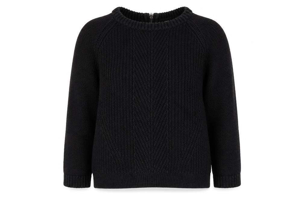 Next Women's Black Round Neck Pullover Jumper Size 6