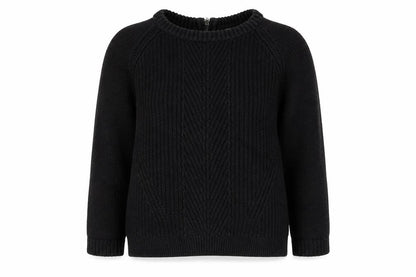 Next Women's Black Round Neck Pullover Jumper Size 6
