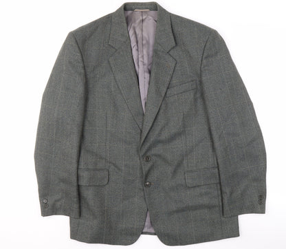 Skopes Men's Grey Check Blazer 42S - Formal Jacket