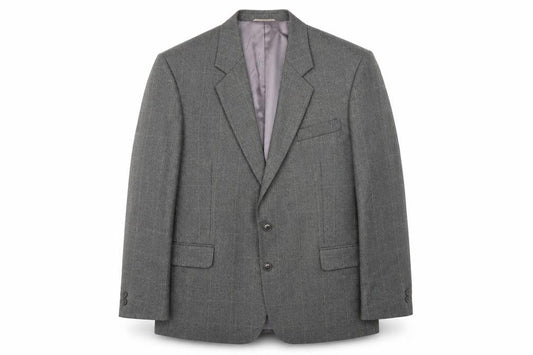 Skopes Men's Grey Check Blazer 42S - Formal Jacket
