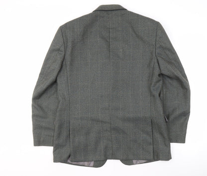 Skopes Men's Grey Check Blazer 42S - Formal Jacket