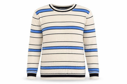 Jigsaw Women's Multicoloured Striped Pullover Jumper, Size S