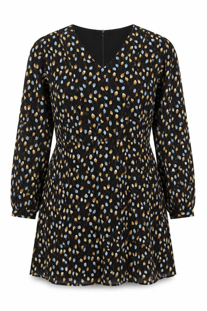 Hush Women's Multicoloured Floral Dress Size 14