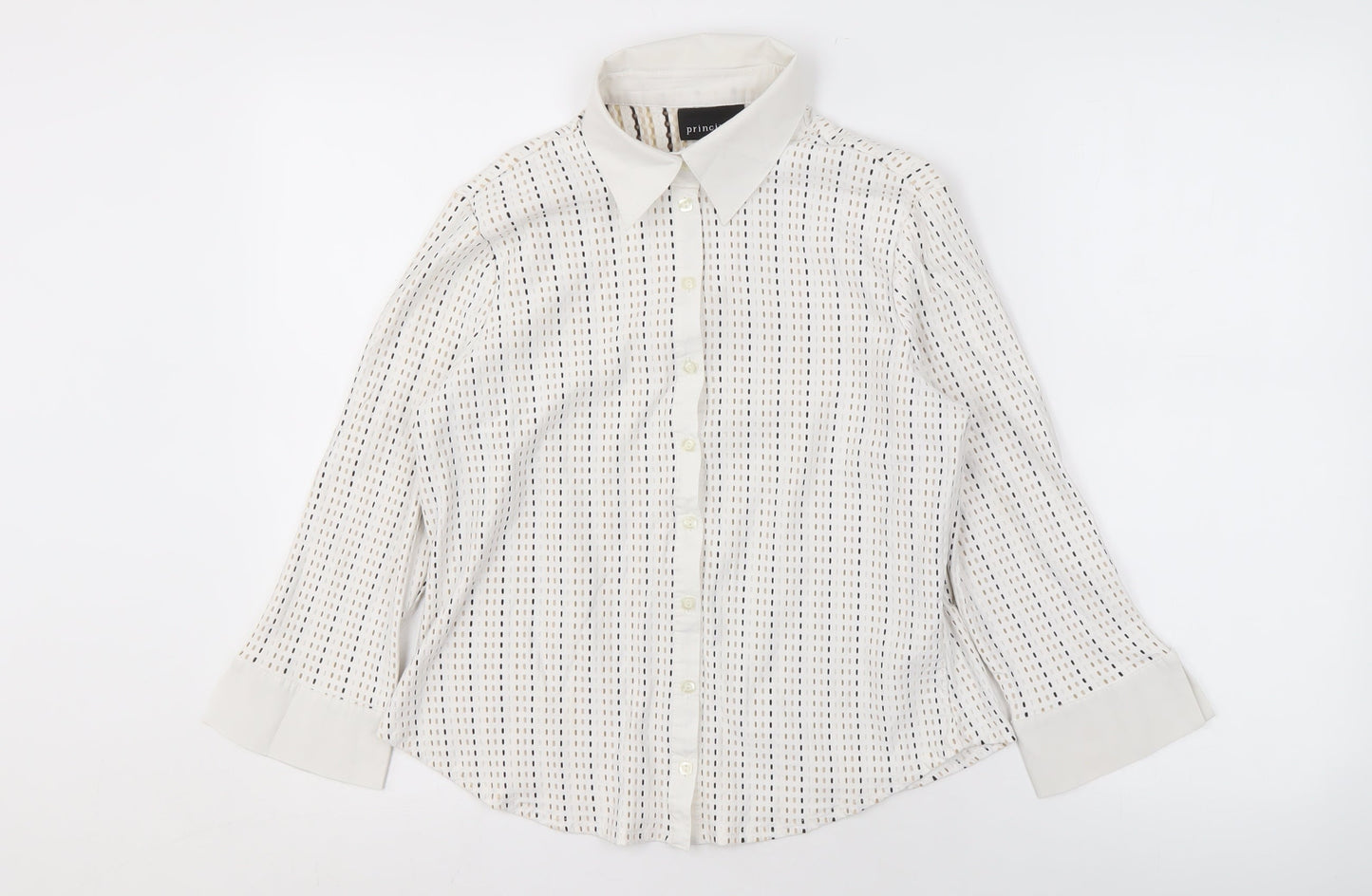 Principles Women's Multicoloured Button-Up Shirt Size 18