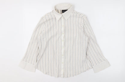 Additional front view of Principles Women's Multicoloured Button-Up Shirt, size 18