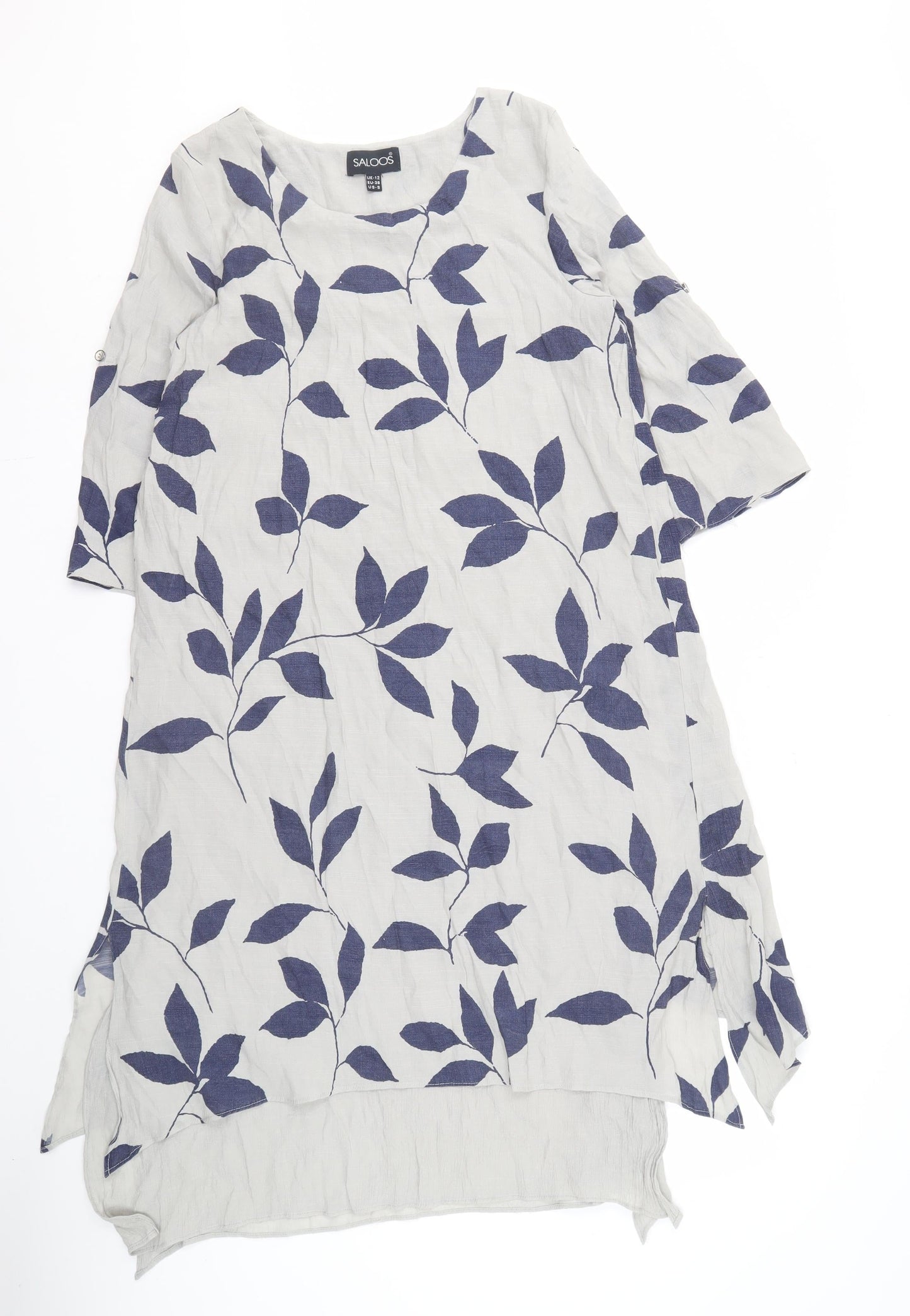 Saloos Women's Multicoloured Floral Dress Size 12