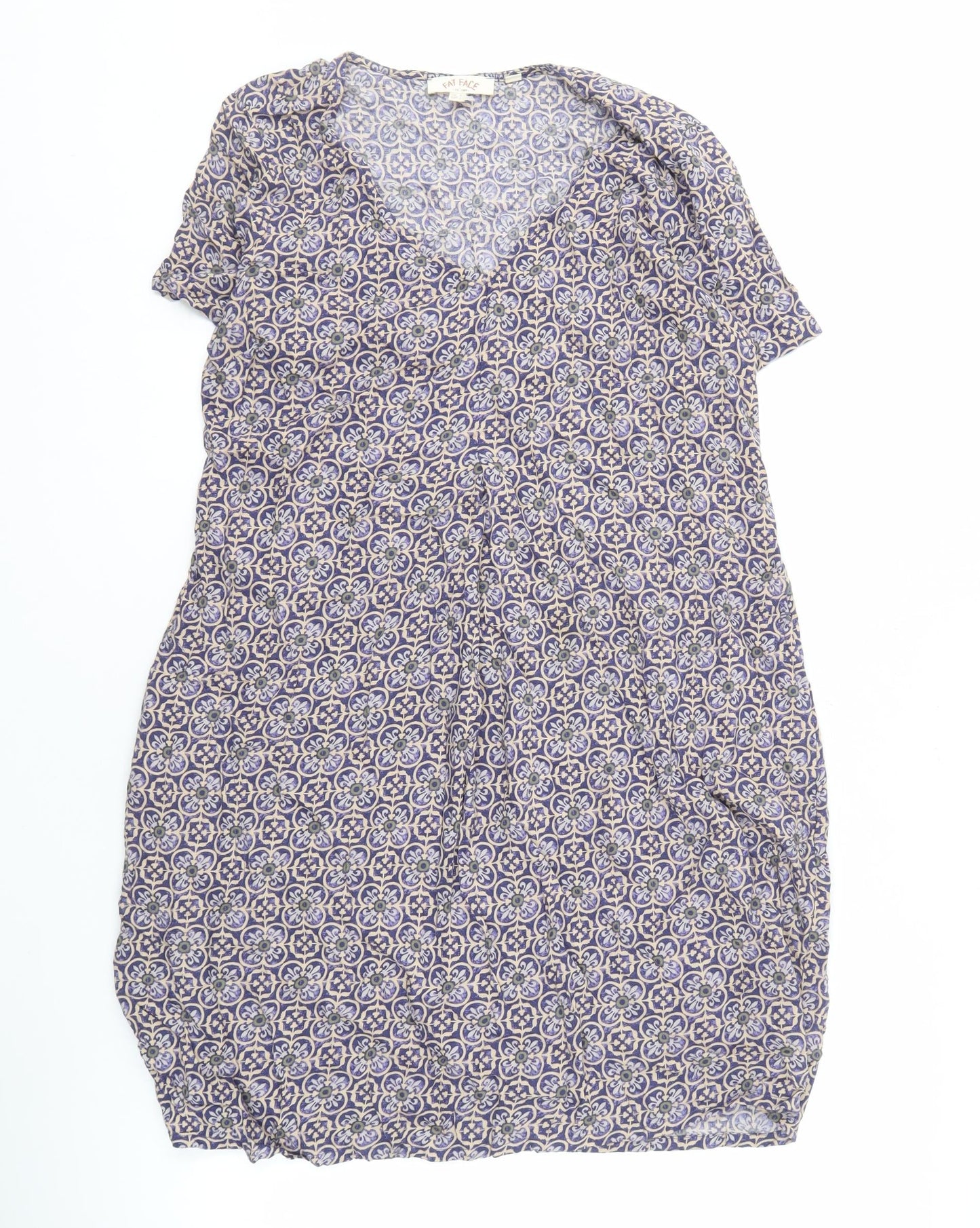 Fat Face Women's Multicoloured Geometric Dress