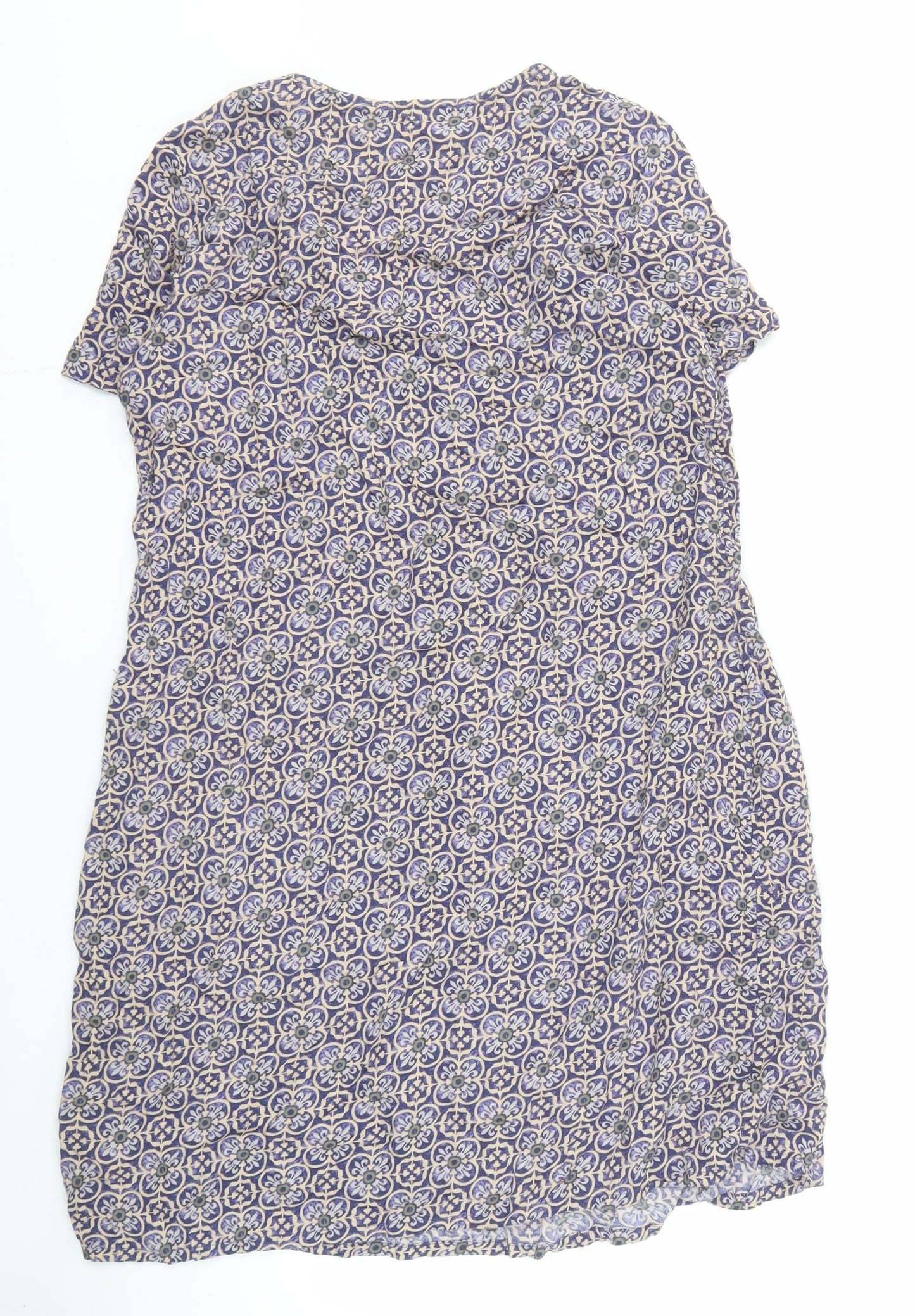 Fat Face Women's Multicoloured Geometric Dress