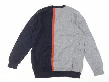 Back view of Crew Clothing Men's XL Multicoloured Pullover
