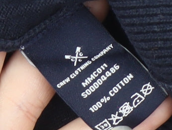 Brand and care label for Crew Clothing Men's XL Multicoloured Pullover