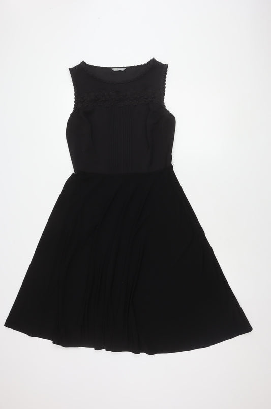 Marks and Spencer Black Dress Women Size 10 Sleeveless