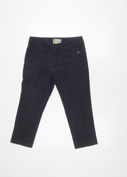 Additional front view of Red Herring Women's Black Trousers, size 10