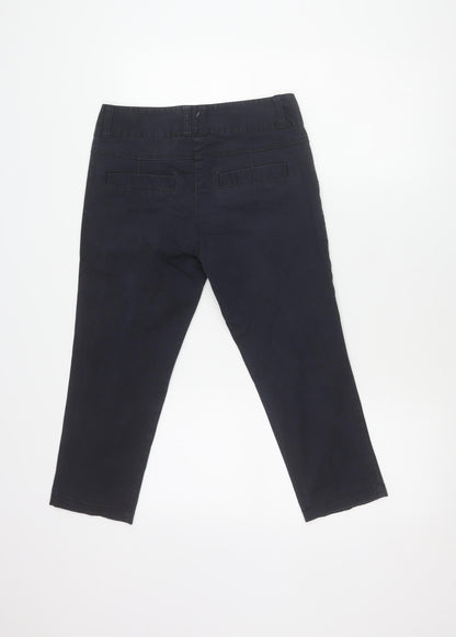 Back view of Red Herring Women's Black Trousers, size 10