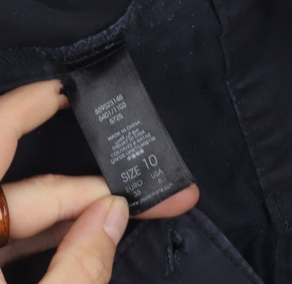 Brand and care label for Red Herring Women's Black Trousers, size 10