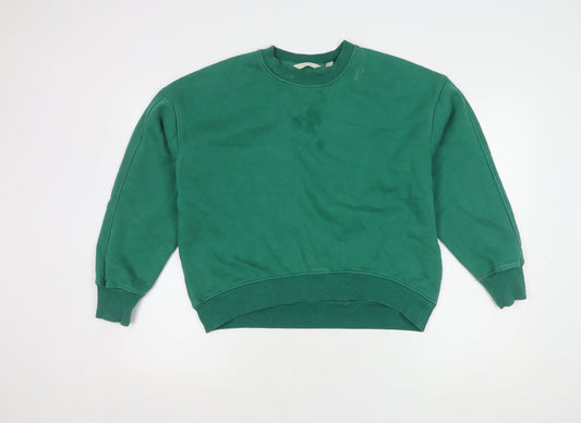Next Women's Green Sweatshirt S Casual Comfort