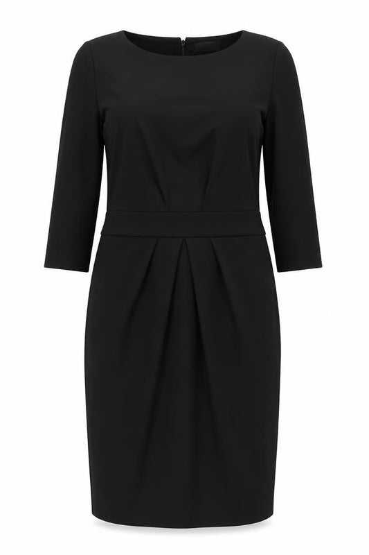 Artigiano Women Black Sheath Dress Size 16