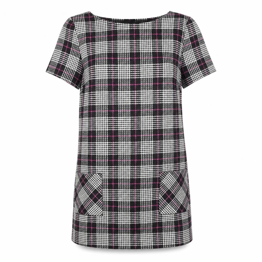 Dorothy Perkins Women Check Shift Dress Size 12