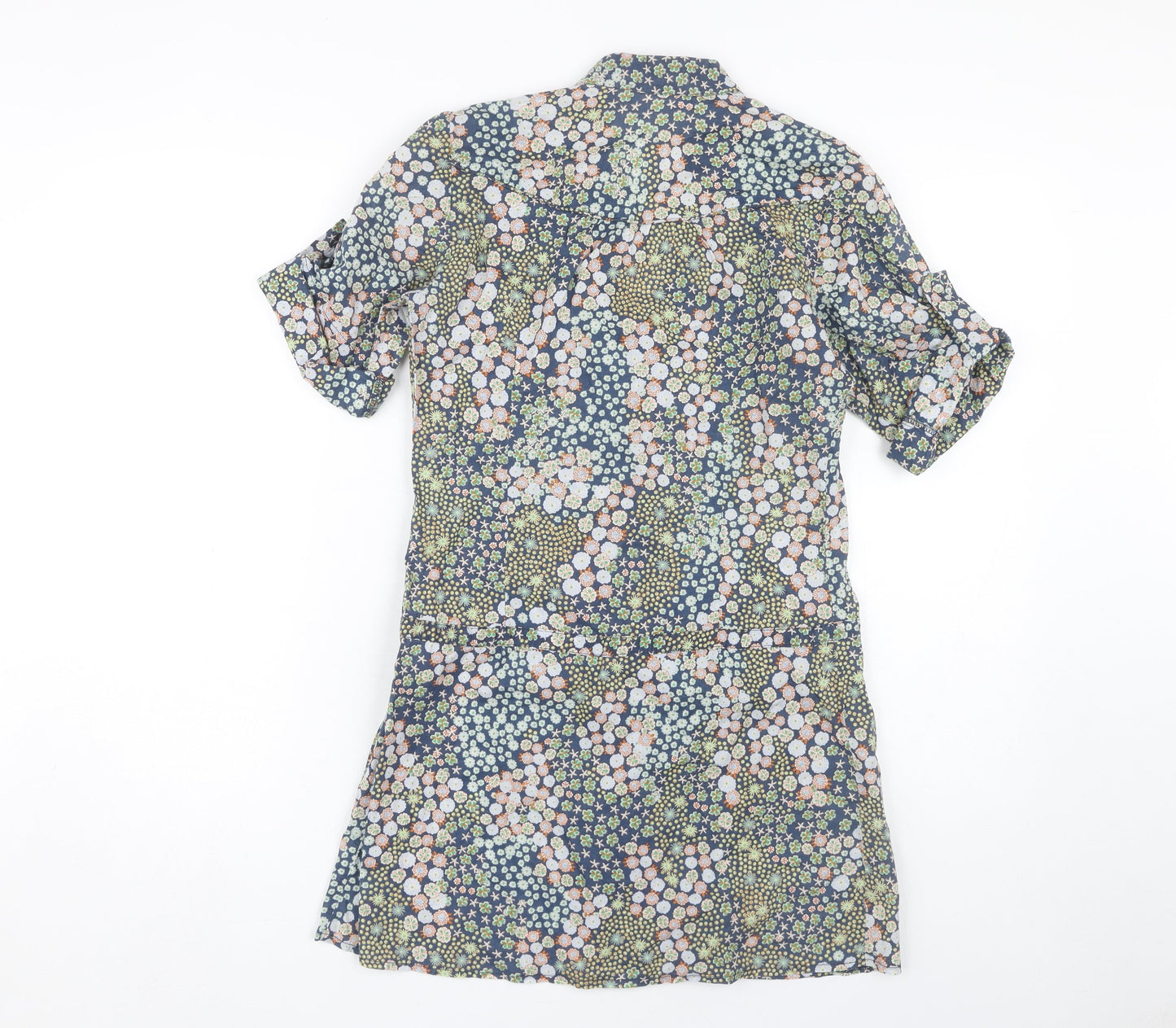Jasper Conran Jeans Women's Floral Shirt Dress Size 8