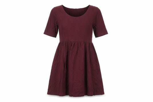 Marks & Spencer Women's Purple Scoop Neck Dress Size 10