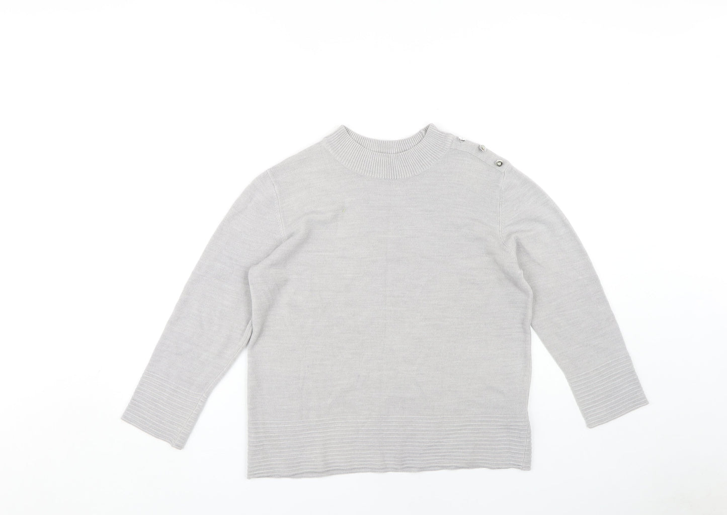Marks and Spencer Women's Grey Pullover, Size 12
