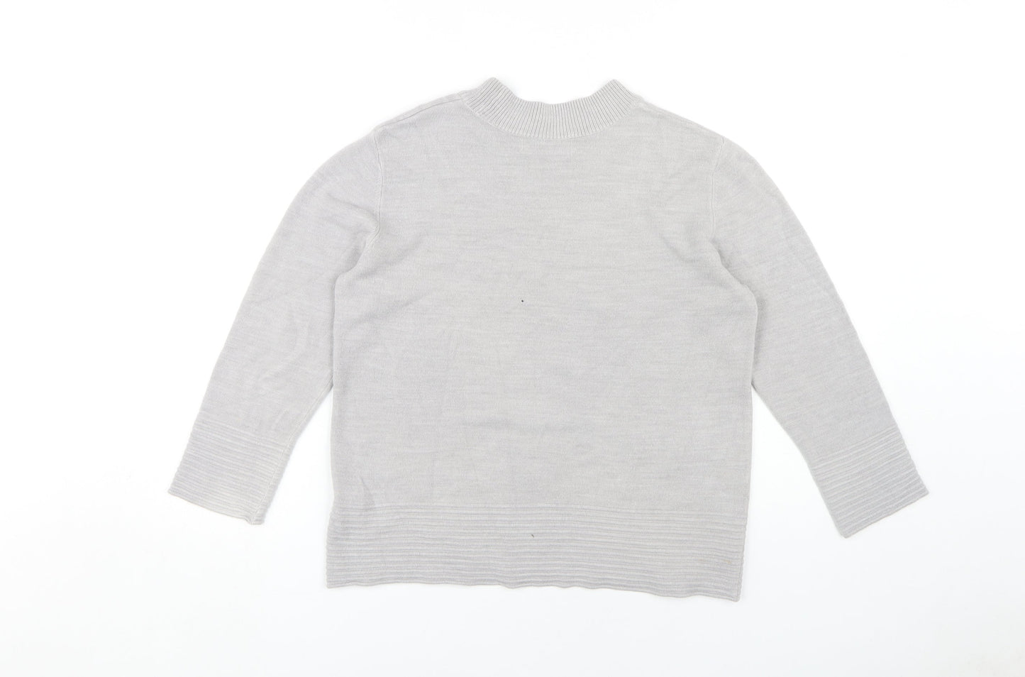 Marks and Spencer Women's Grey Pullover, Size 12
