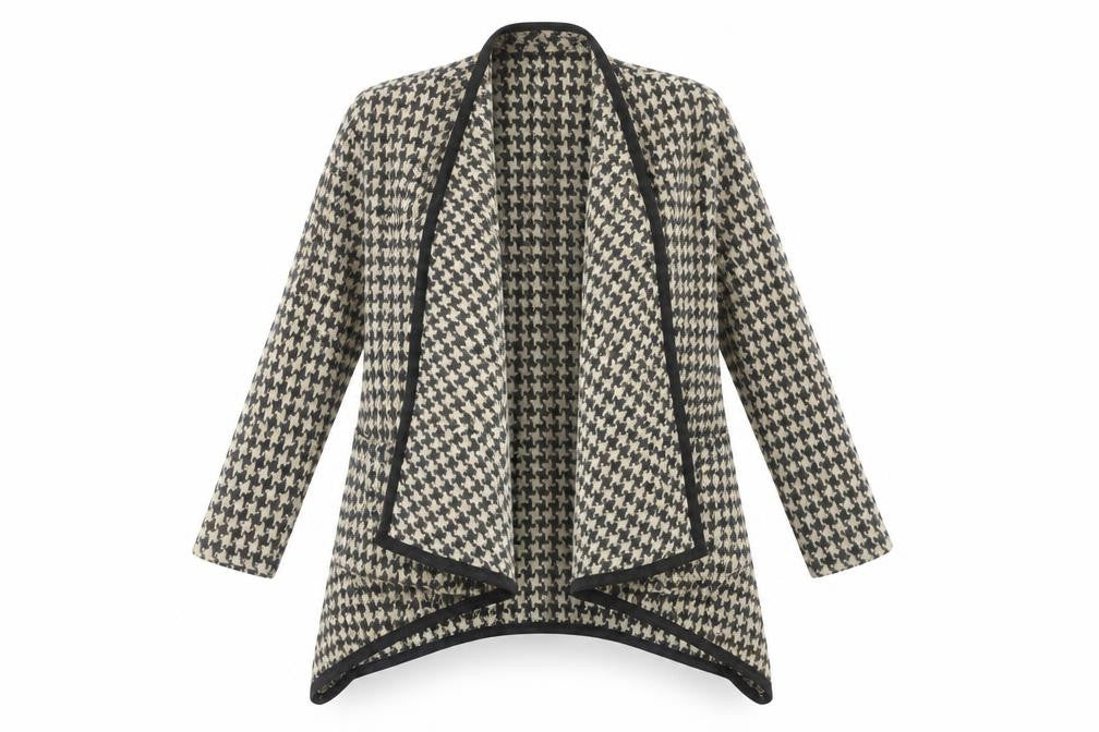 Collection London Women's Houndstooth Jacket Size 12