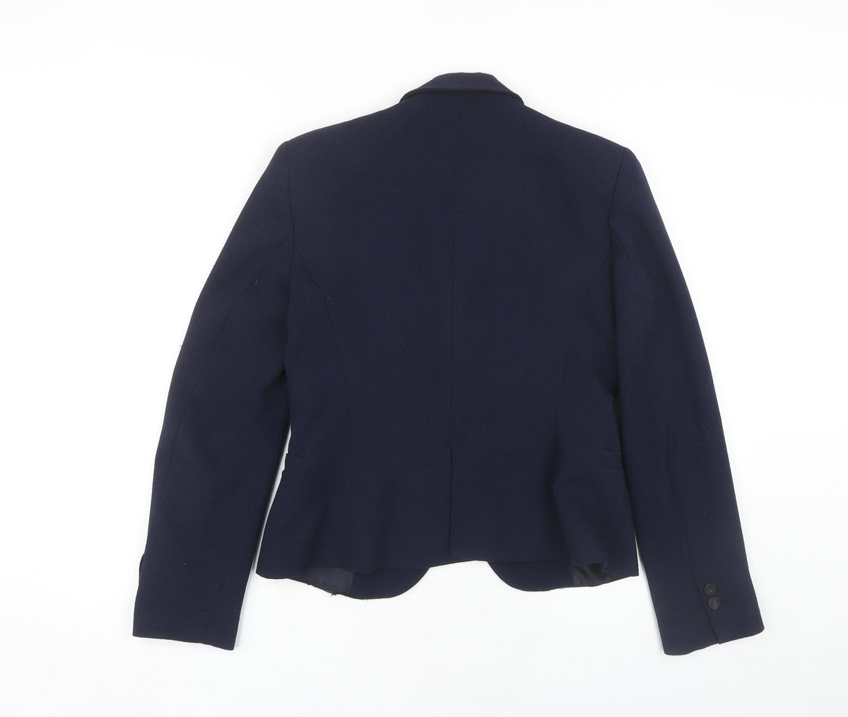 Zara Basic Women's Blue Blazer S Elegant Slim Fit
