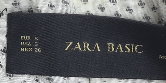 Zara Basic Women's Blue Blazer S Elegant Slim Fit
