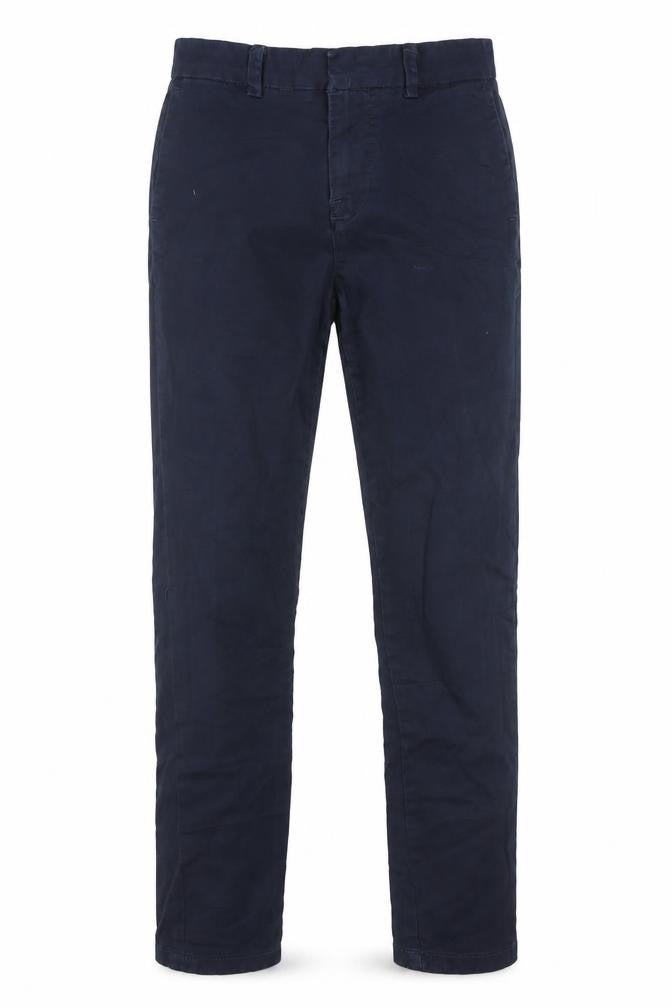 New Look Men's Slim Fit Blue Chino Trousers
