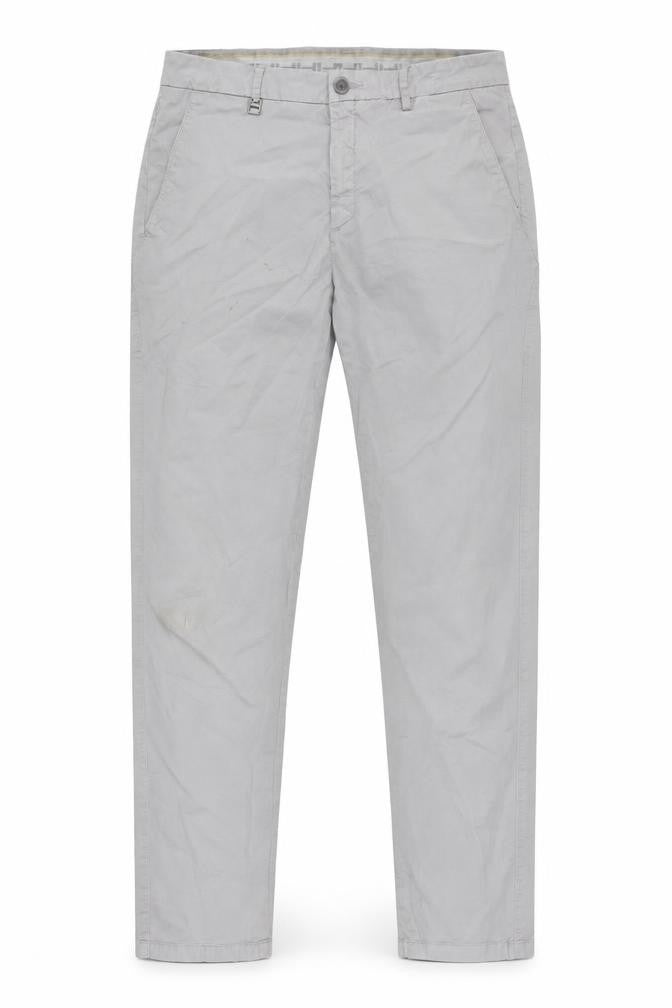 HeavenTwo Men's Grey Chino Trousers Size 35