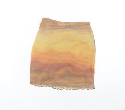 Pull&Bear Women's Multicolour Pencil Skirt XS