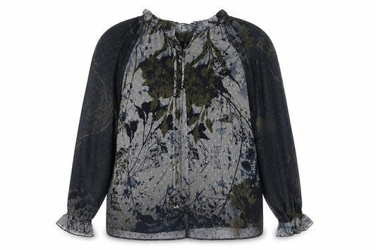 Next Women's Multicoloured Floral Blouse Size 8