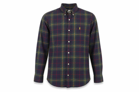Next Men's Multicoloured Plaid Shirt, M, Button-Up