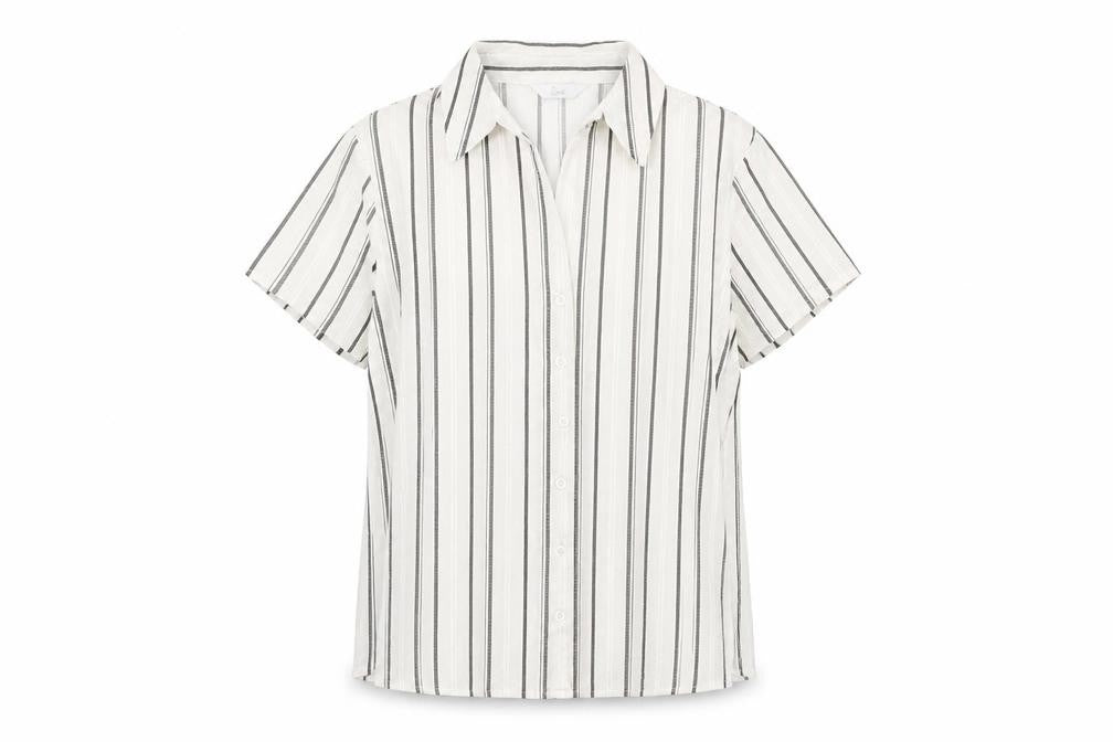 BH Women's Multicoloured Petite Button-Up Shirt, Size 20