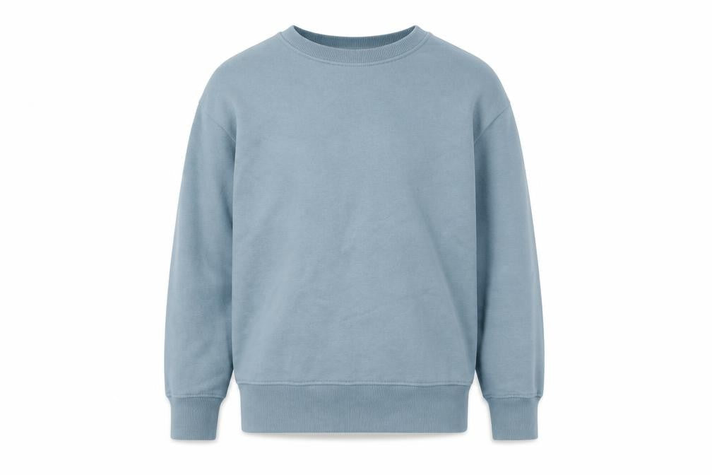 Zara Boys Blue Pullover Sweatshirt, 10 Years, Crew Neck