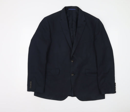 Marks and Spencer Men's Blue Blazer 42 Regular Fit