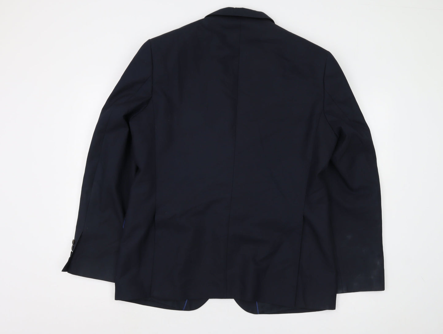 Marks and Spencer Men's Blue Blazer 42 Regular Fit