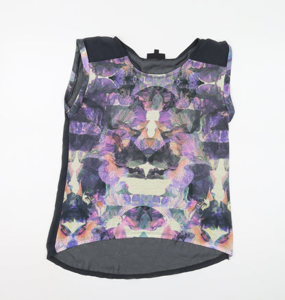 Warehouse Women's Multicoloured Floral Blouse Size 10